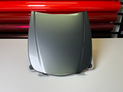 Ultra Bright Metallic Tungsten Grey Vinyl Wrap