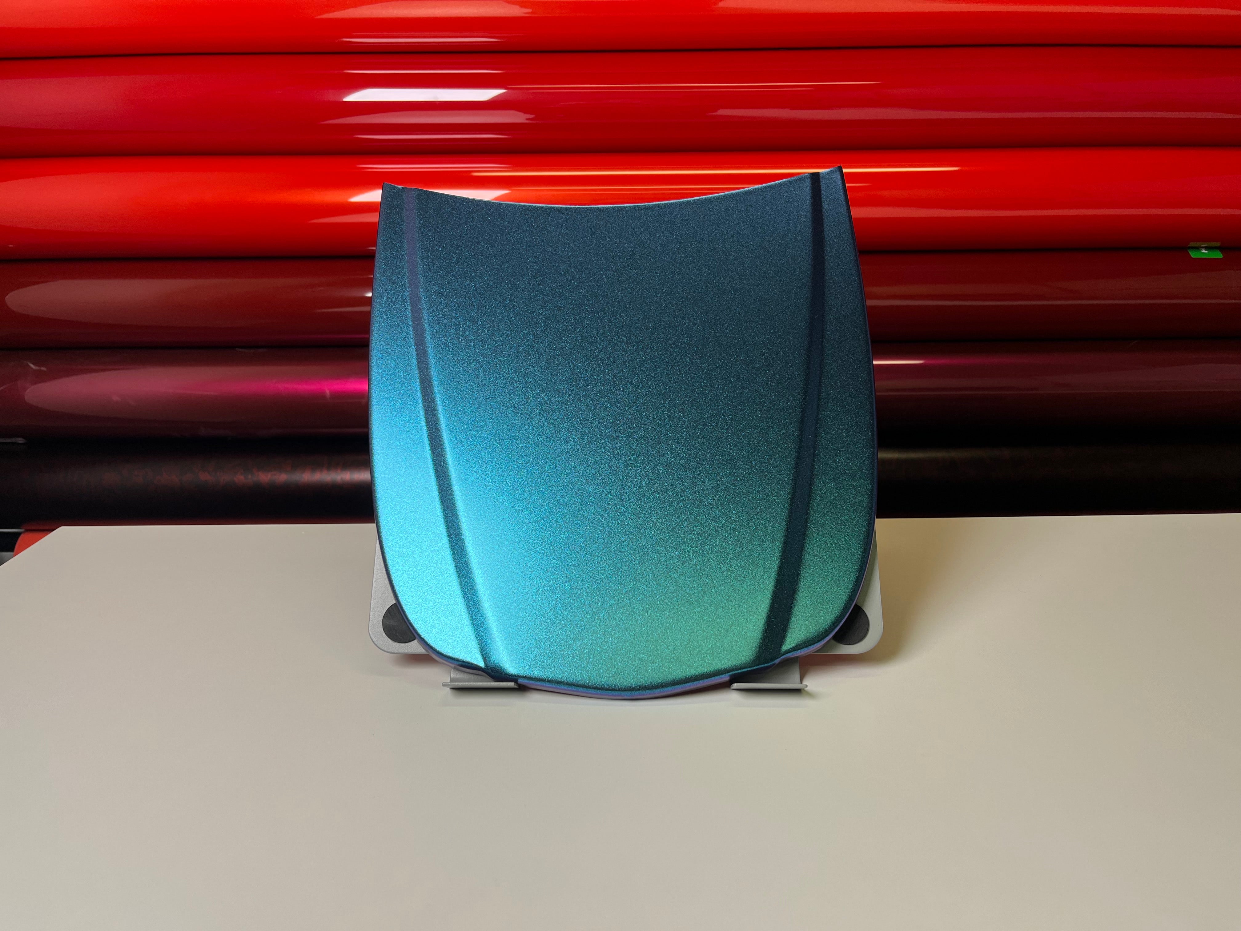 Matte Diamond Purple Blue Vinyl Wrap