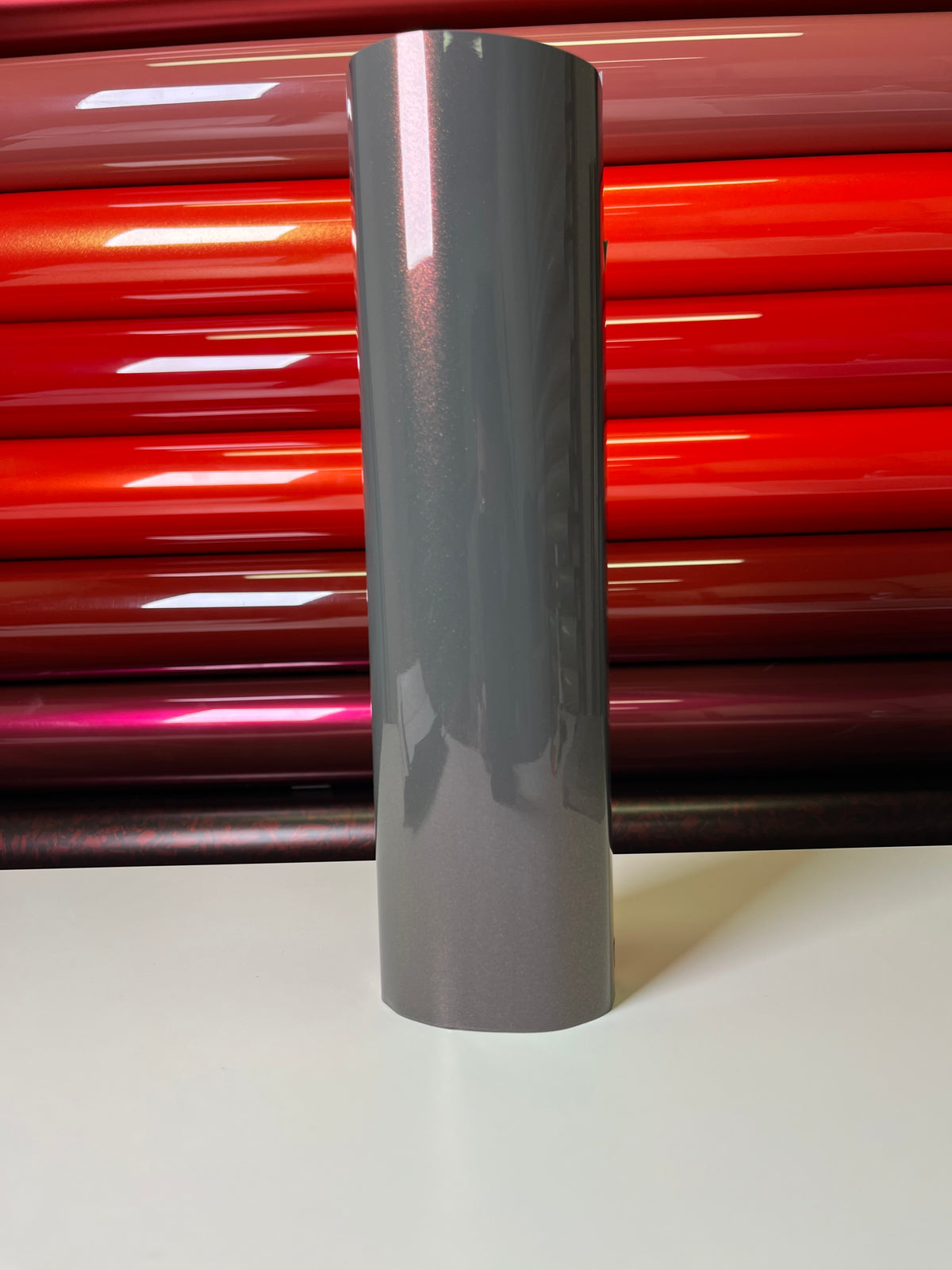 Bernina Grey Vinyl Wrap, detail view 2 | HIGHCOOL