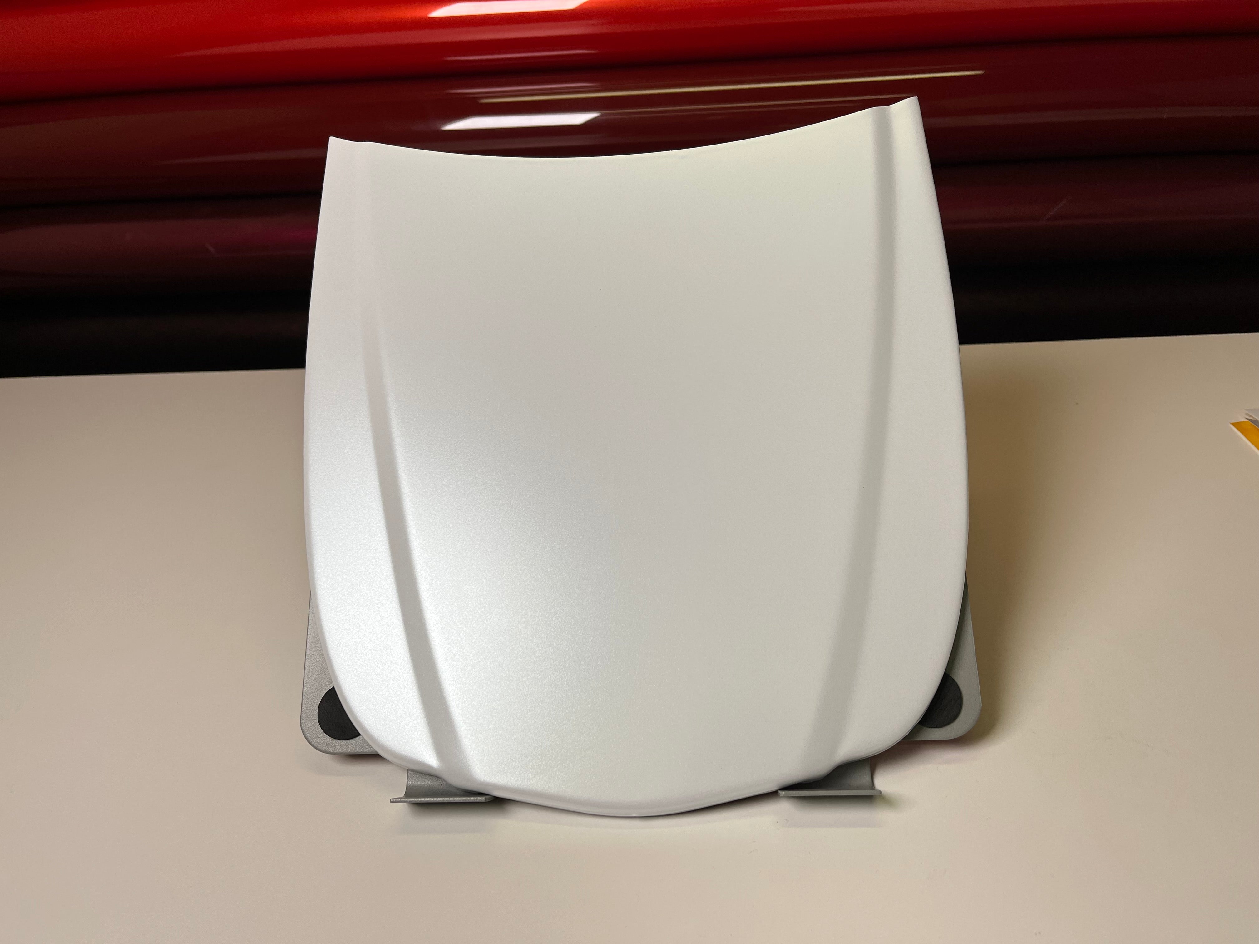 Electro Metallic White  Vinyl Wrap