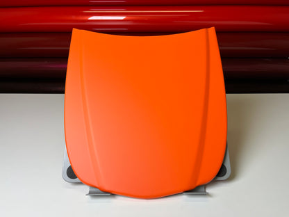 Satin Flame Orange Vinyl Wrap
