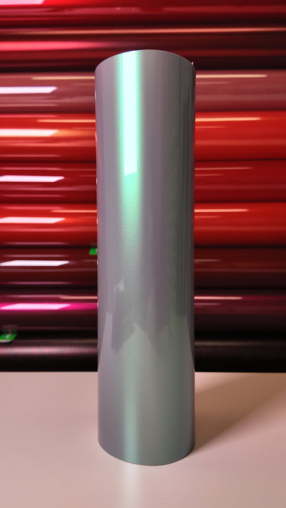 Dual Tone Fantasy Turquoise Green Vinyl Wrap