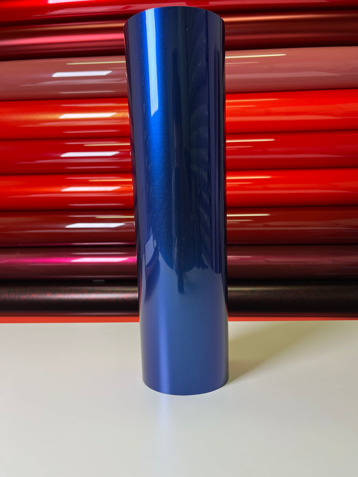 Liquid Gentian Blue Vinyl Wrap, detail view 2 | HIGHCOOL