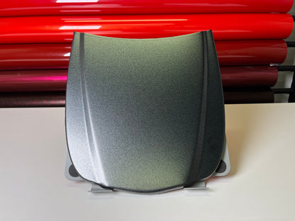 Heavy Metallic Graphite Matte Black Vinyl Wrap
