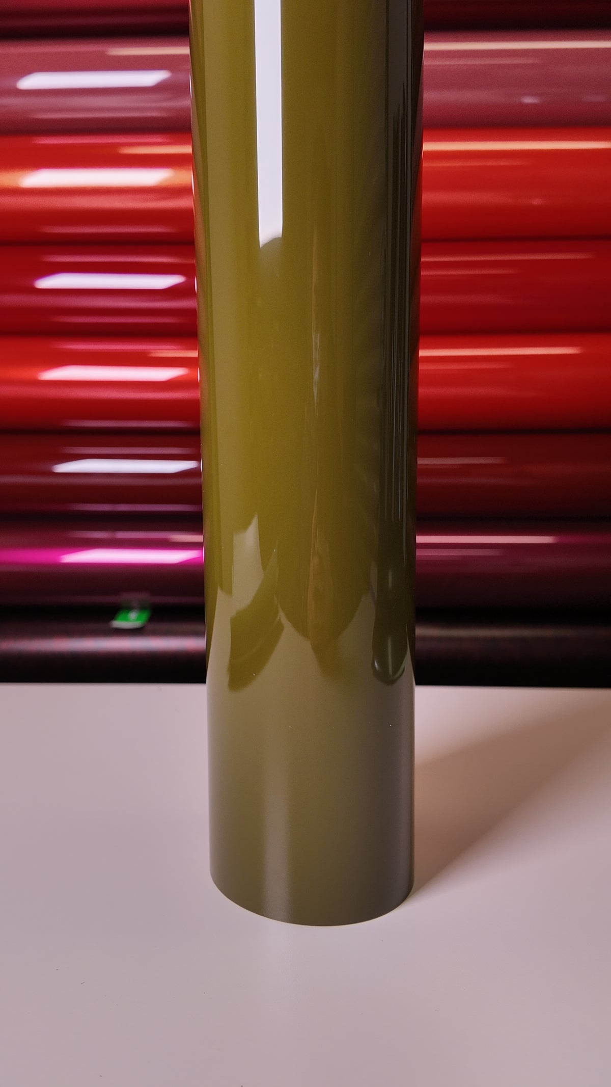 Crystal Military Green Vinyl Wrap, detail view 2 | HIGHCOOL