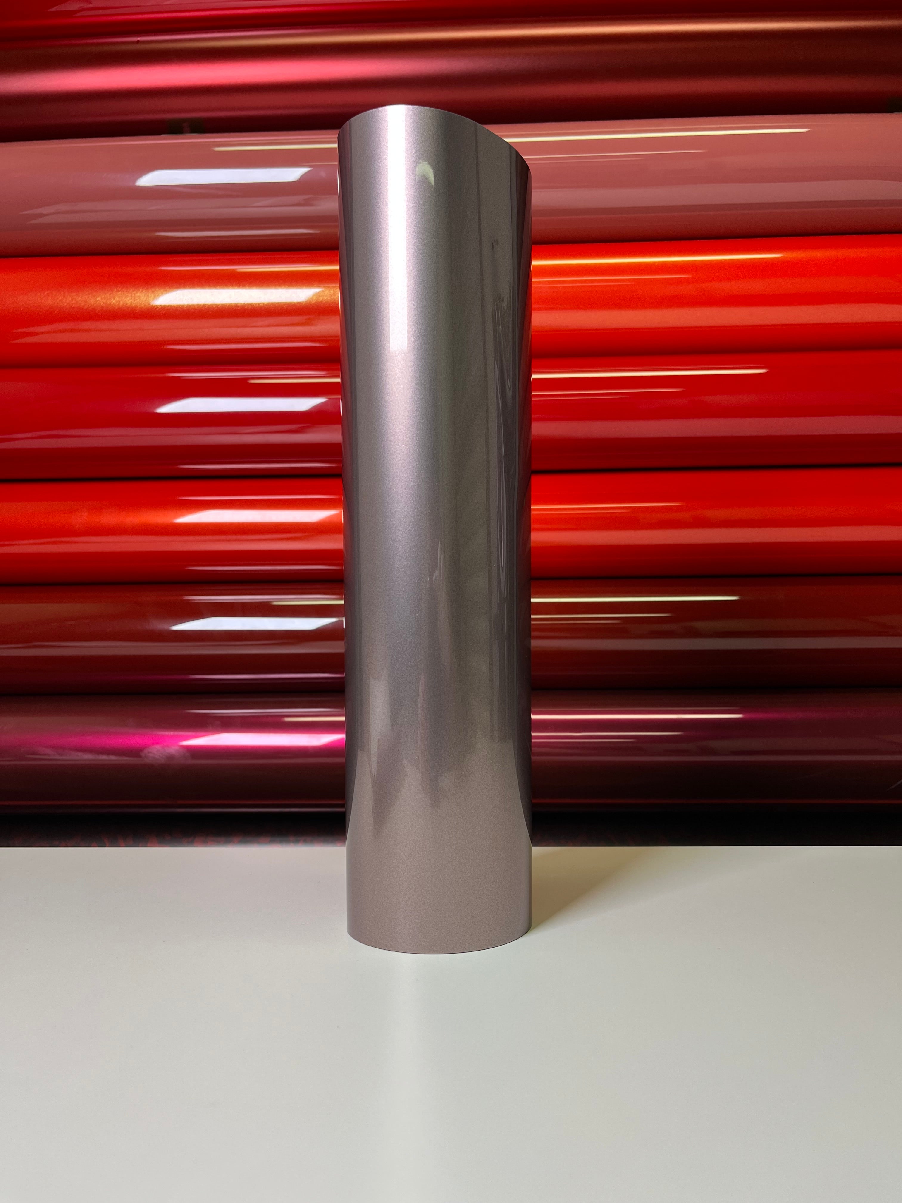 Ultra Bright Metallic Ice Berry Pink Vinyl Wrap