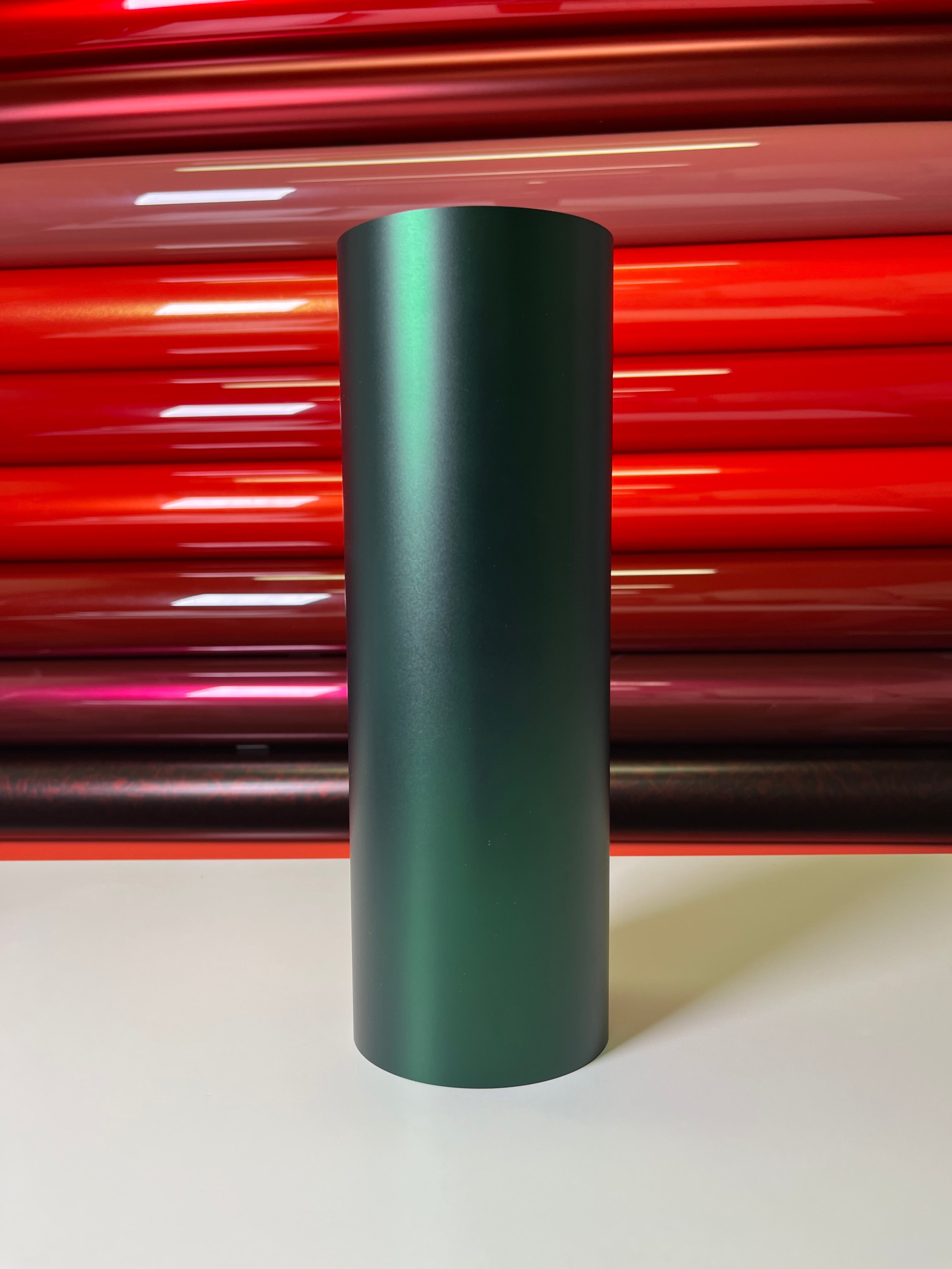 Chrome Venom Green Vinyl Wrap