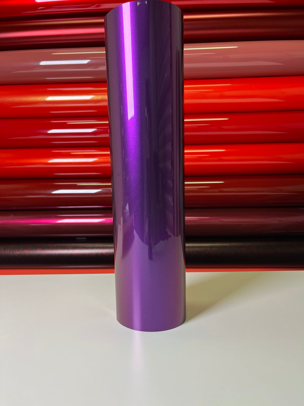 Ultra Bright Metallic Grape Purple Vinyl Wrap, detail view 2 | HIGHCOOL
