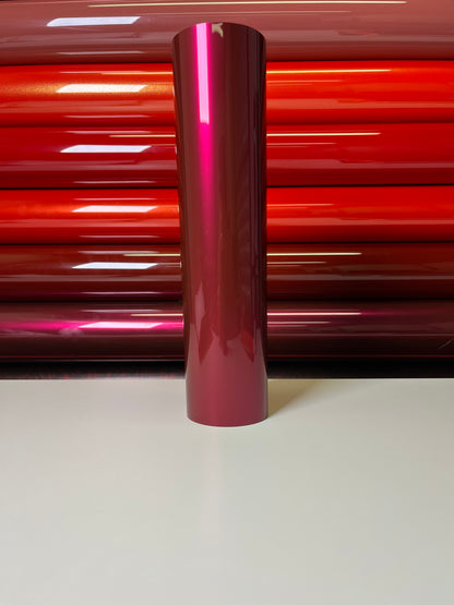 Crystal Tata Red Vinyl Wrap