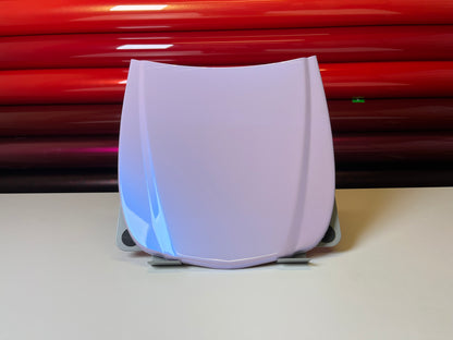 Iridescent Silver Purple Vinyl Wrap