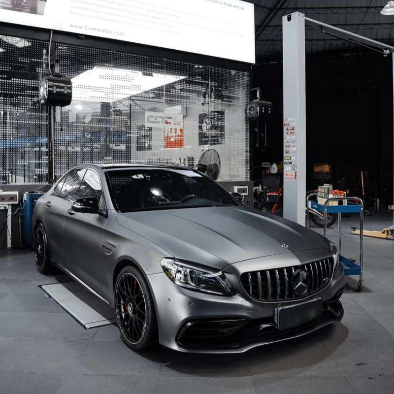 Mountain Gray Vinyl Wrap