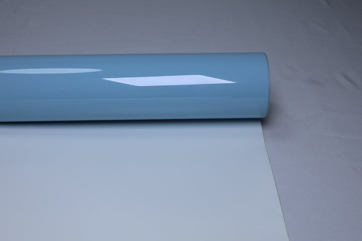 HIGHCOOL Super Gloss Ocean Breeze Blue Vinyl Wrap (CP2025) real sample photo