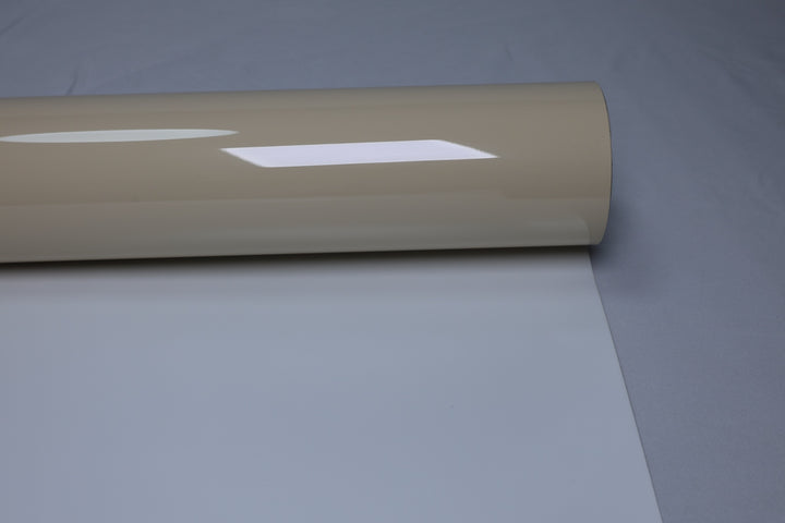 HIGHCOOL Super Gloss Khaki Beige Vinyl Wrap (CP2039) real sample photo