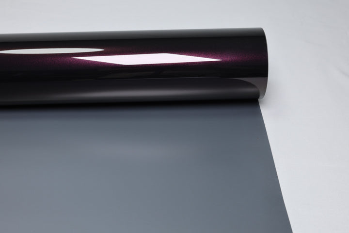 HIGHCOOL Gloss Metallic Black Rose Vinyl Wrap (CP2147) real sample photo