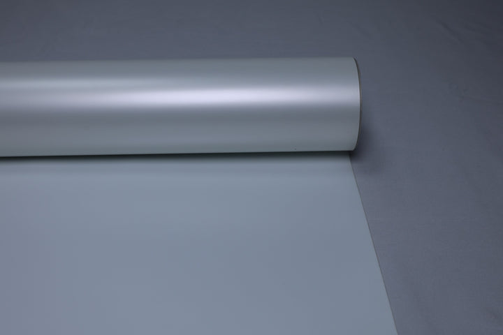 HIGHCOOL Super Gloss Ceramic White Vinyl Wrap (CP2229) real sample photo