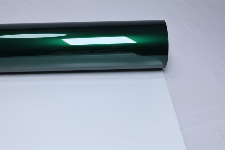 HIGHCOOL Gloss Metallic Agate Green Vinyl Wrap (CP2322) real sample photo
