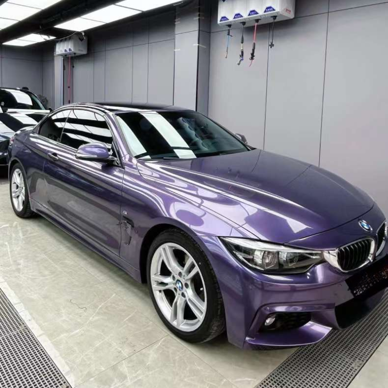 Purple Car Wrap Vinyl PET/PVC Film Wrapping Vinyl Wrap Sticker for Cars