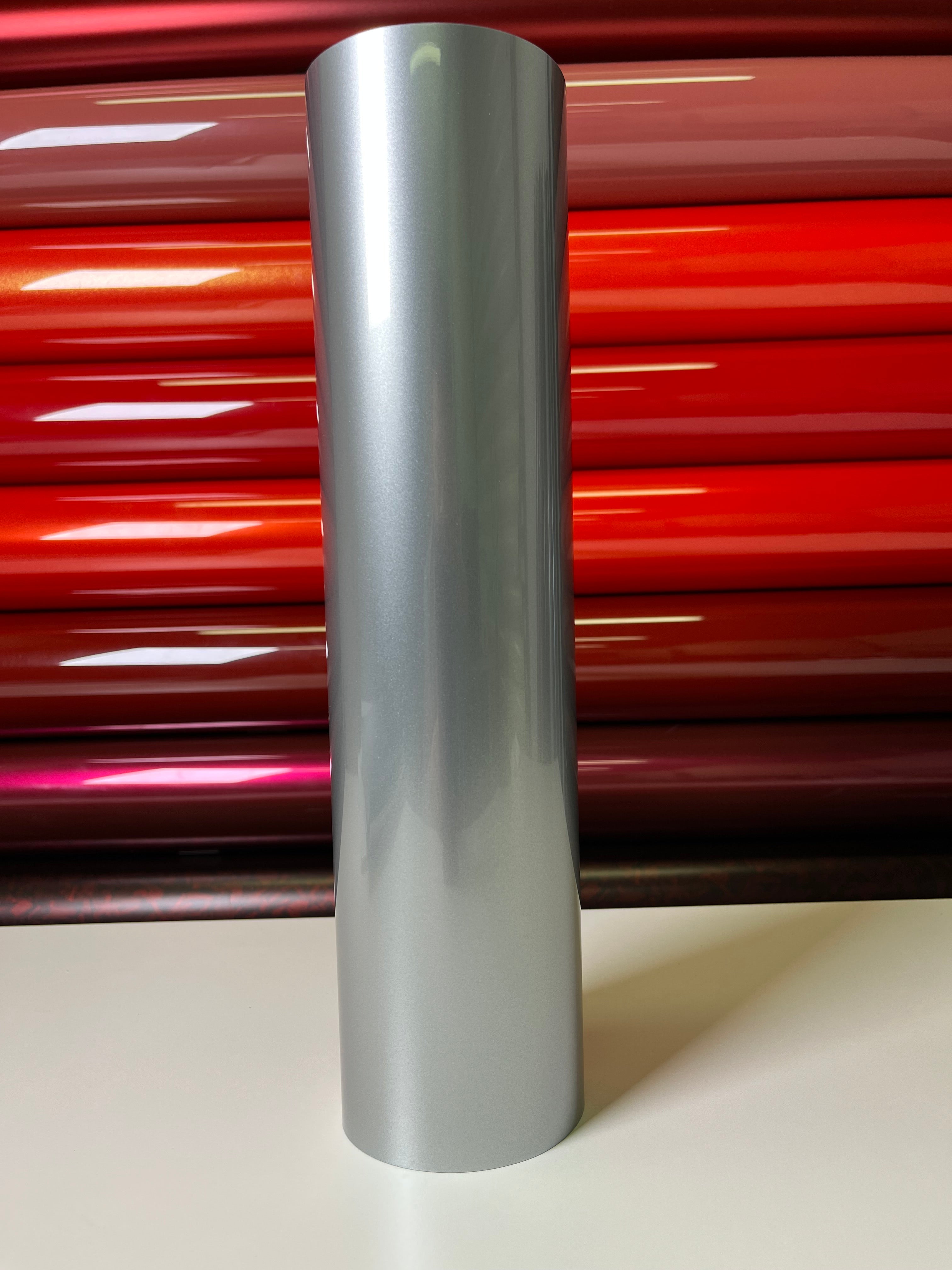 OEM GT Silver Vinyl Wrap