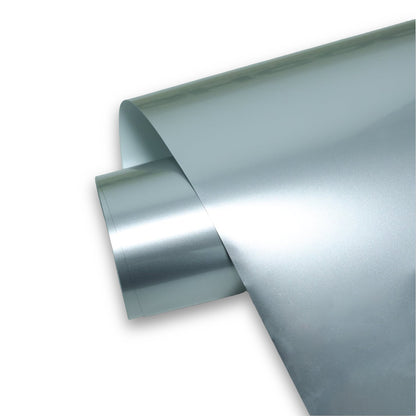 Liquid Metal Silver Blue Car Wrap Vinyl Film