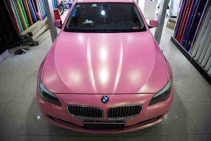 Princess Pink Car Vinyl Wrap PVC Vehicle
