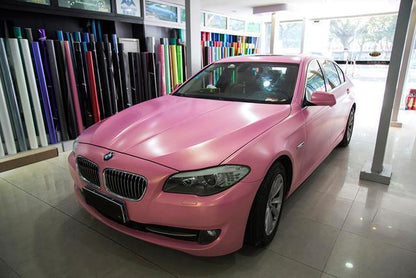 Princess Pink Car Vinyl Wrap PVC Vehicle