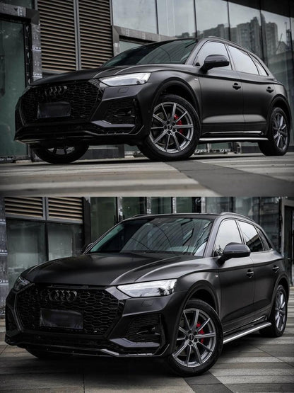Samurai Black Glossy PET Car Wrap Vinyl