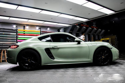Satin Khaki Green Vinyl Wrap