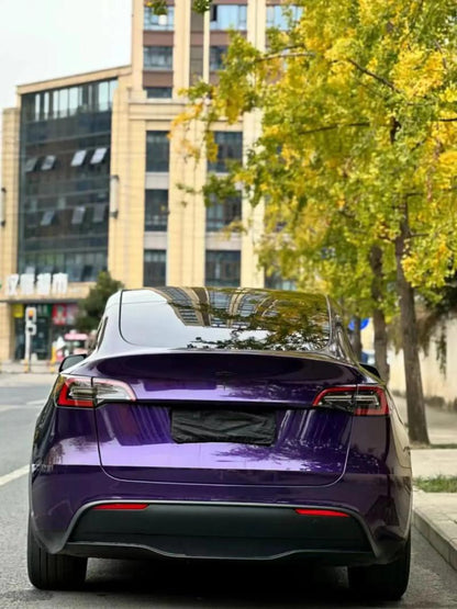 Automotive Regal Purple Car Vinyl Wrapping