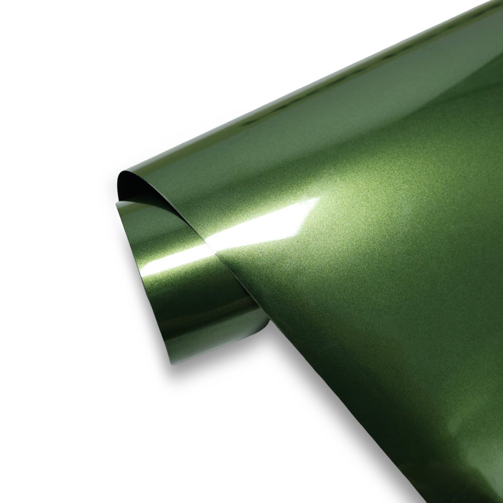 Super Bright Metallic Mamba Green Vinyl Wrap | HIGHCOOL