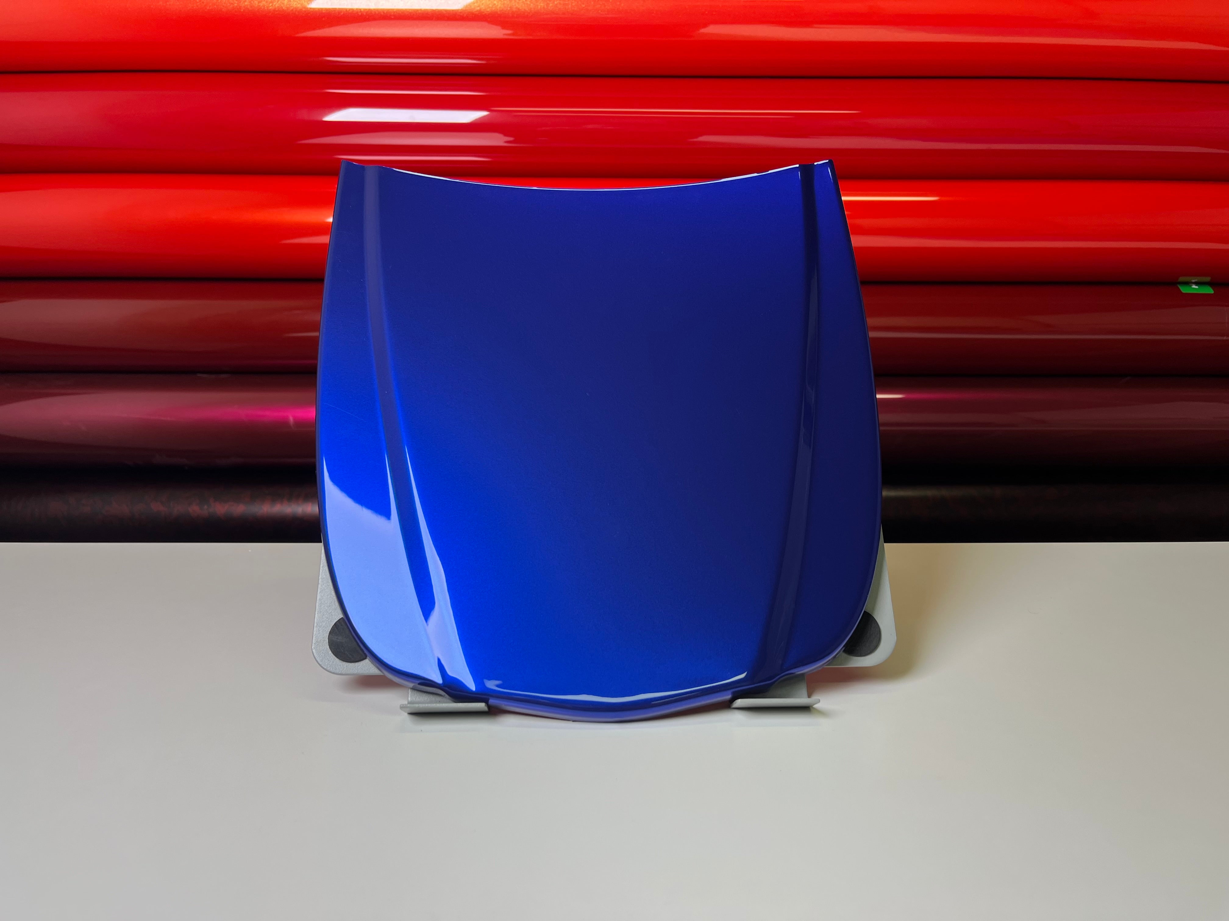 Ultra Gloss Metallic Deep Blue Vinyl Wrap