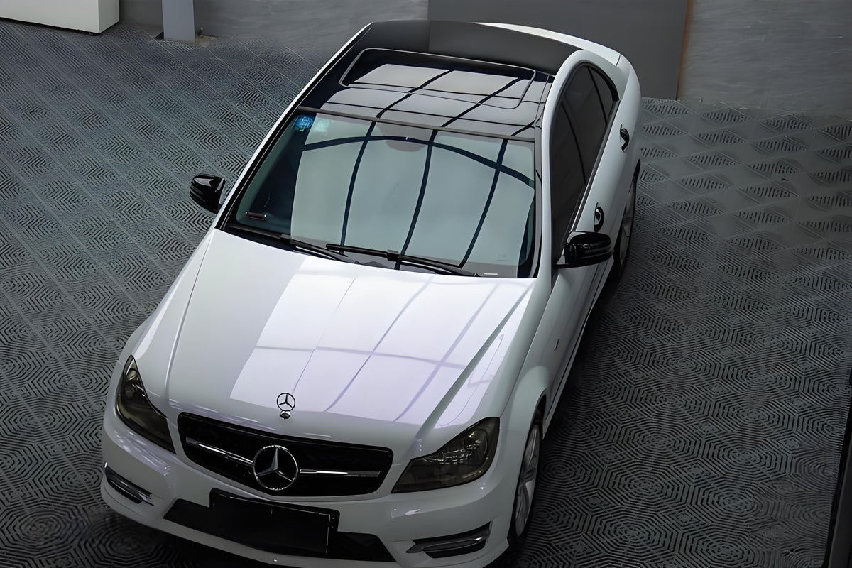 Pearl White to Purple Vinyl Wrap, detail view 2 | HIGHCOOL