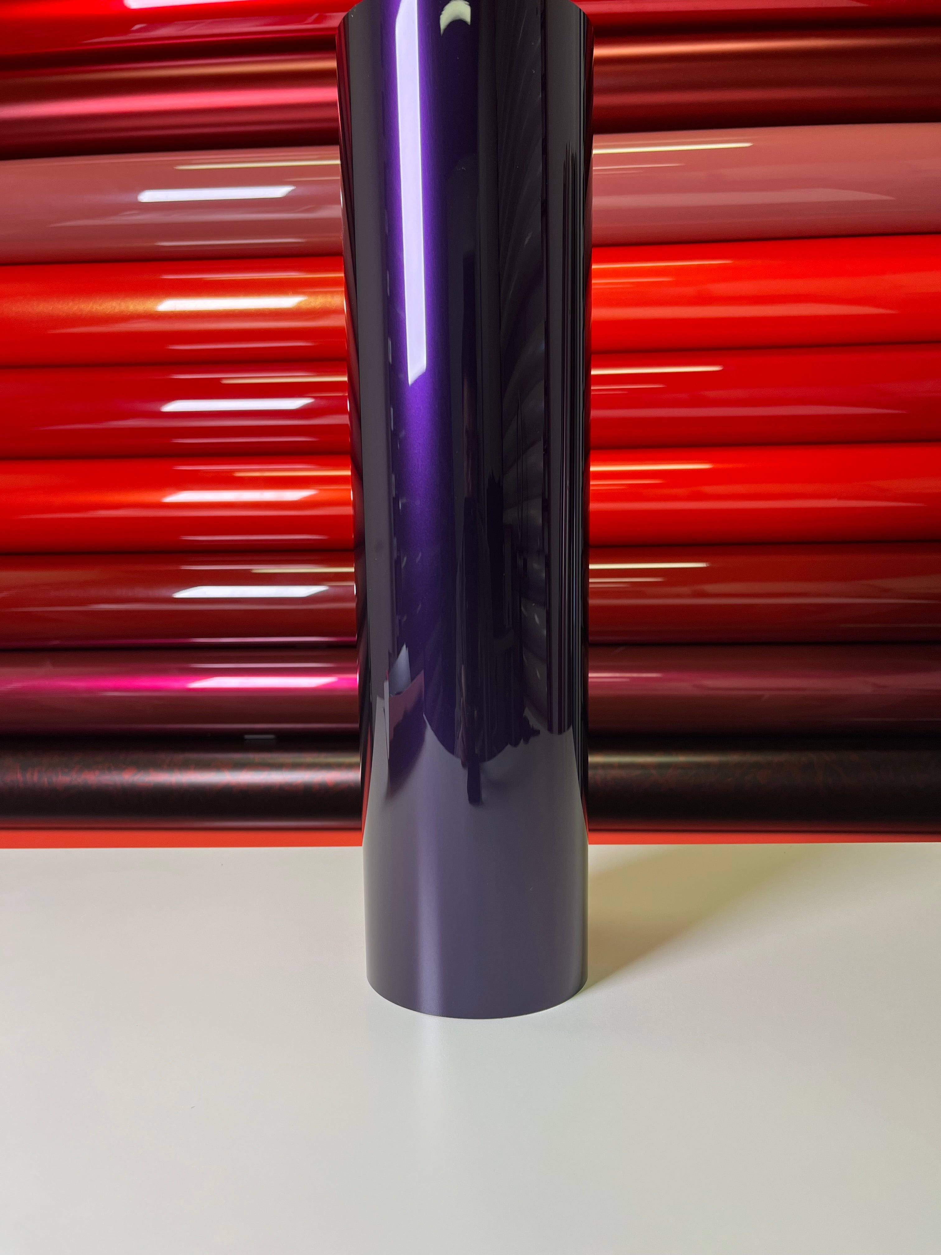 Ultra Gloss Metallic Midnight Purple Vinyl Wrap