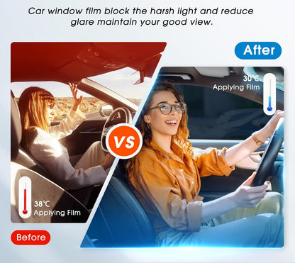 UVR99% IRR99% Heat Insulation UV Rejection Window Film Tint