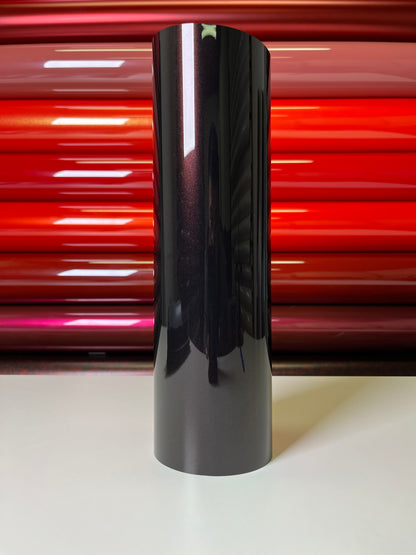 Ultra Bright Metallic Black Rose Vinyl Wrap