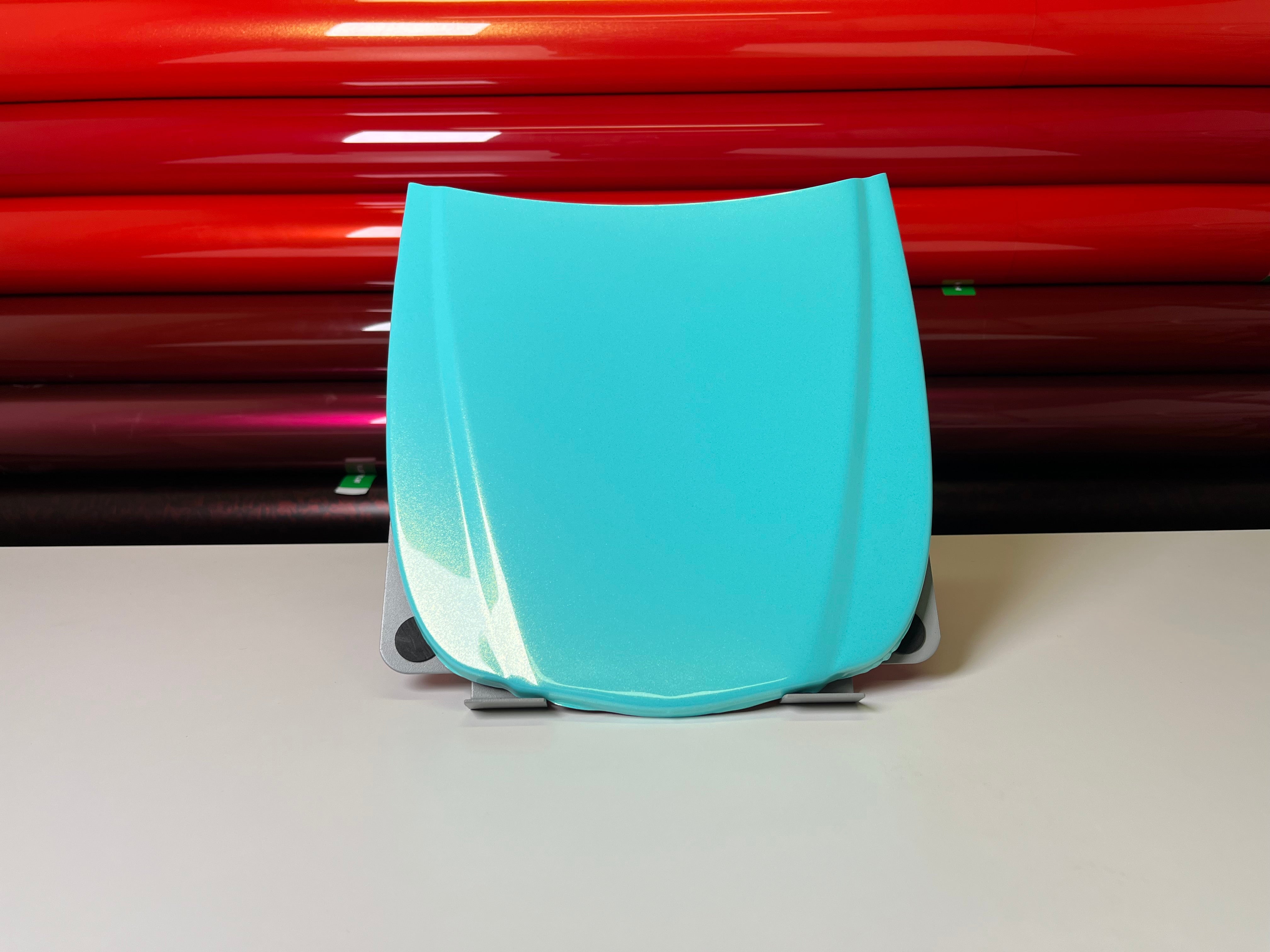 Super Iridescent Tiffany Blue Vinyl Wrap