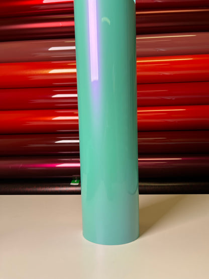 Dual Tone Tiffany Blue Vinyl Wrap