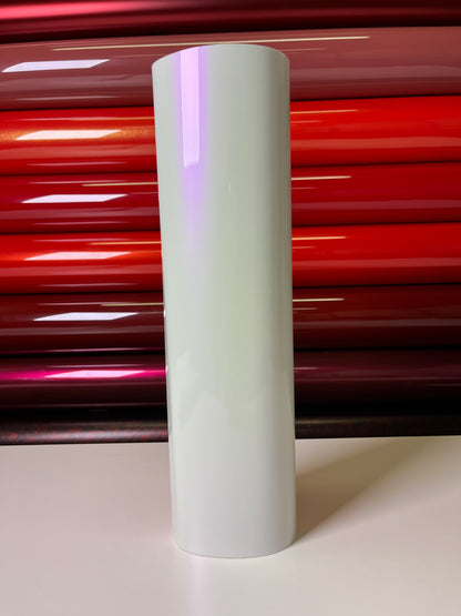Pearl White to Purple Vinyl Wrap