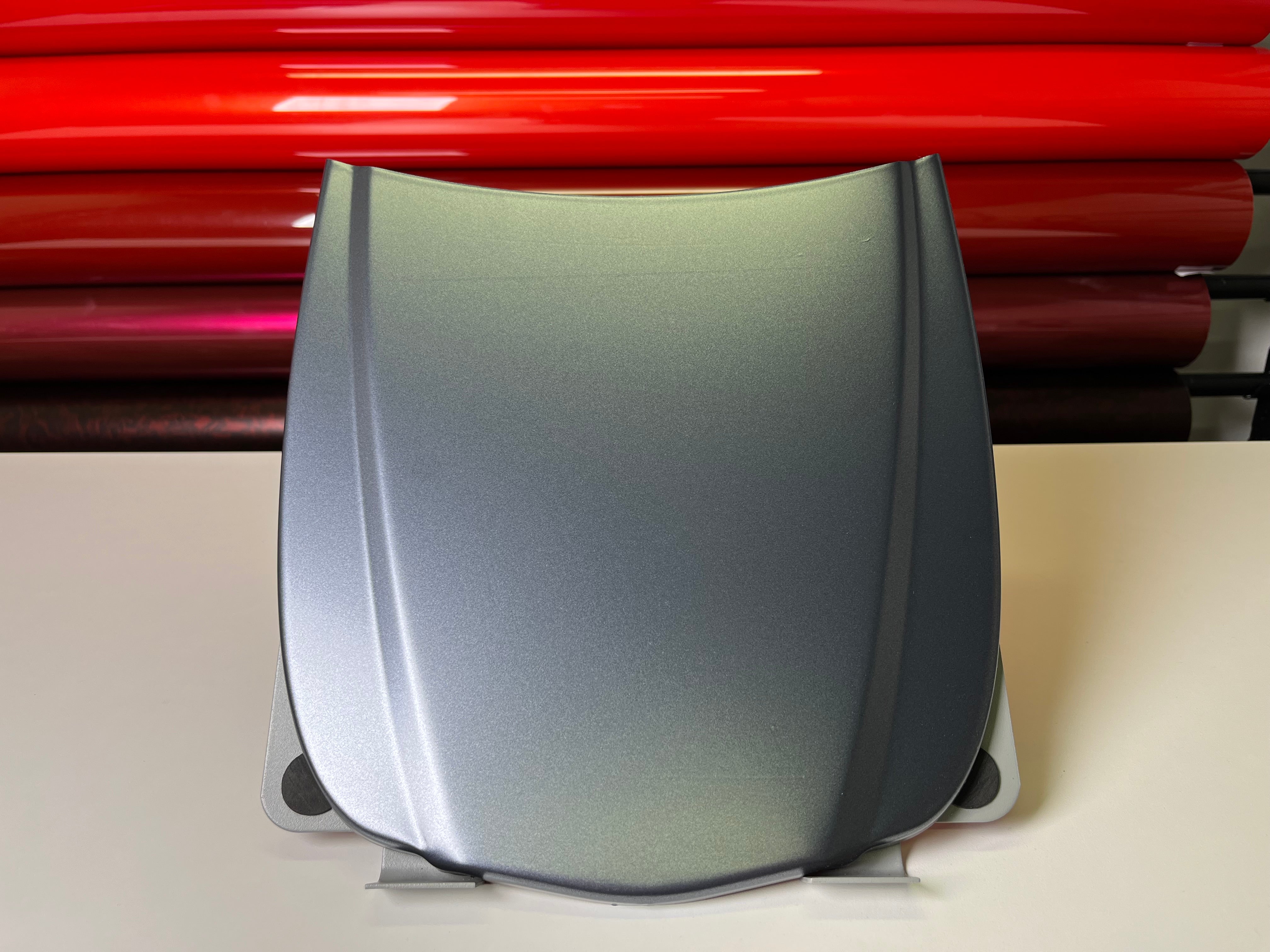 Electro Metallic Titanium Grey Vinyl Wrap