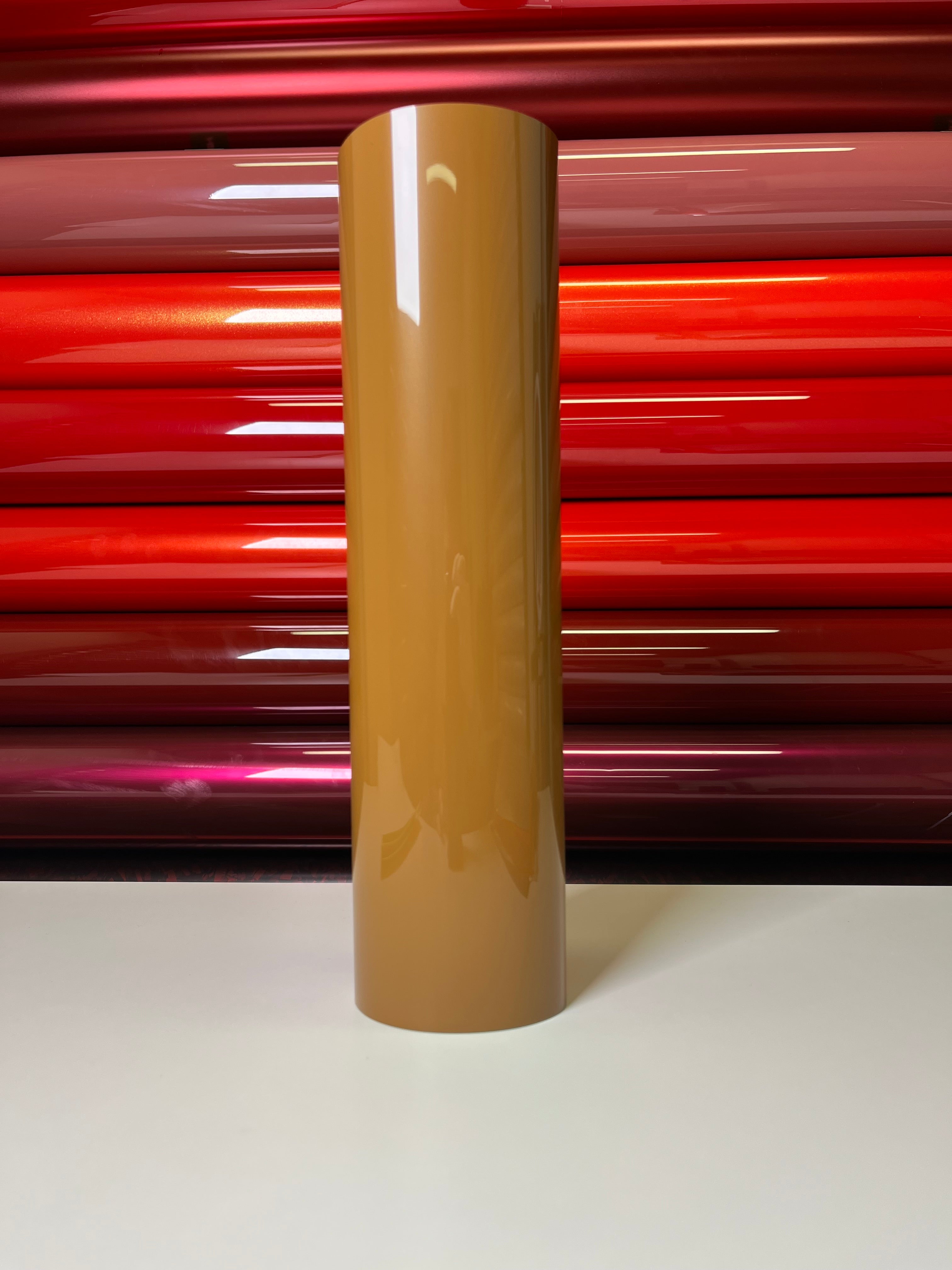 OEM Caramel Brown Vinyl Wrap