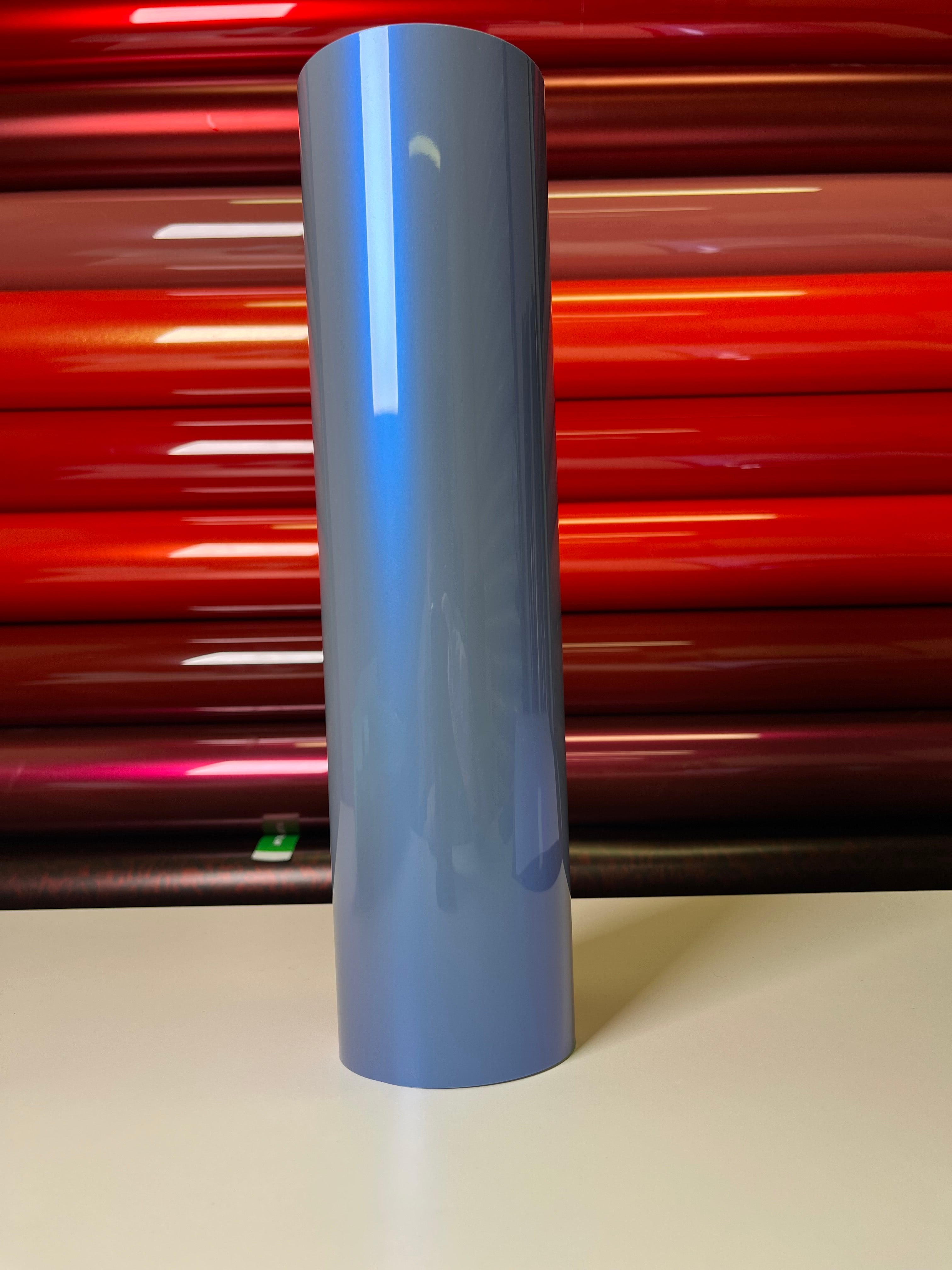 Dual Tone Iridescent Basalt Gray Vinyl Wrap