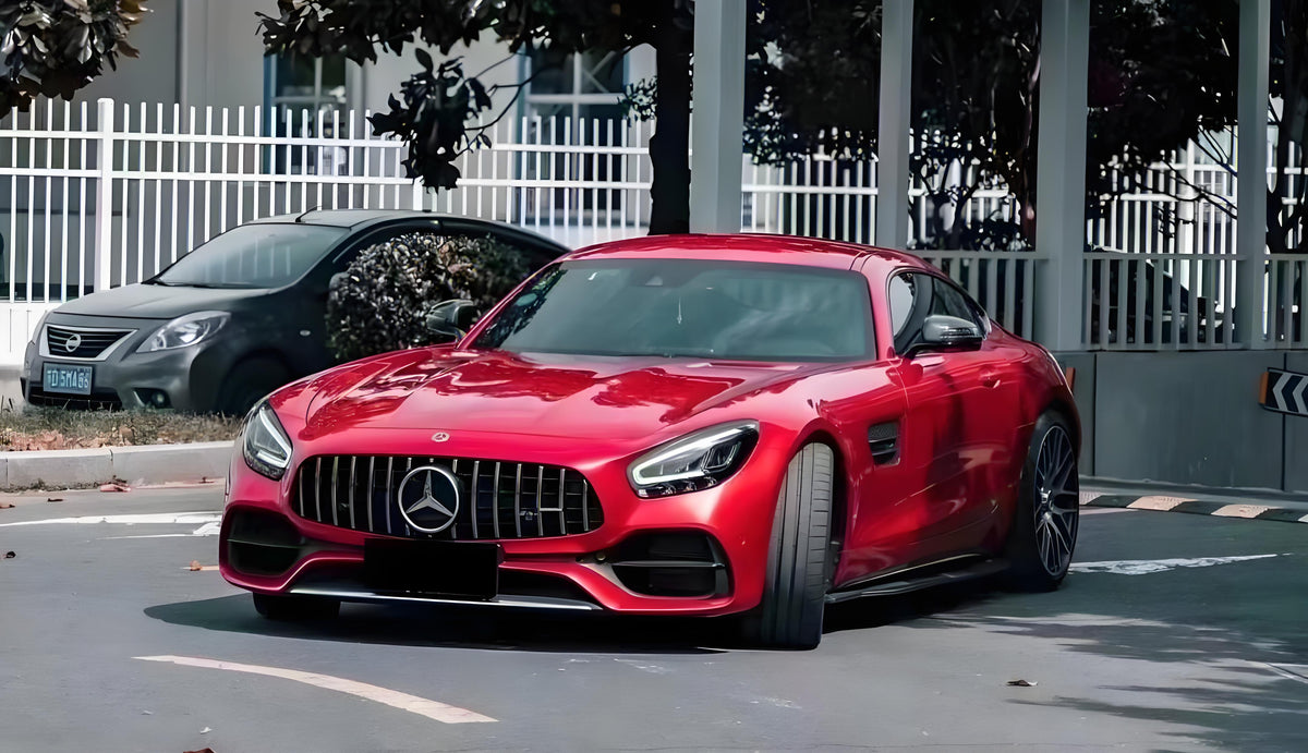 Super Bright Metal Soul Red Vinyl Wrap, detail view 2 | HIGHCOOL