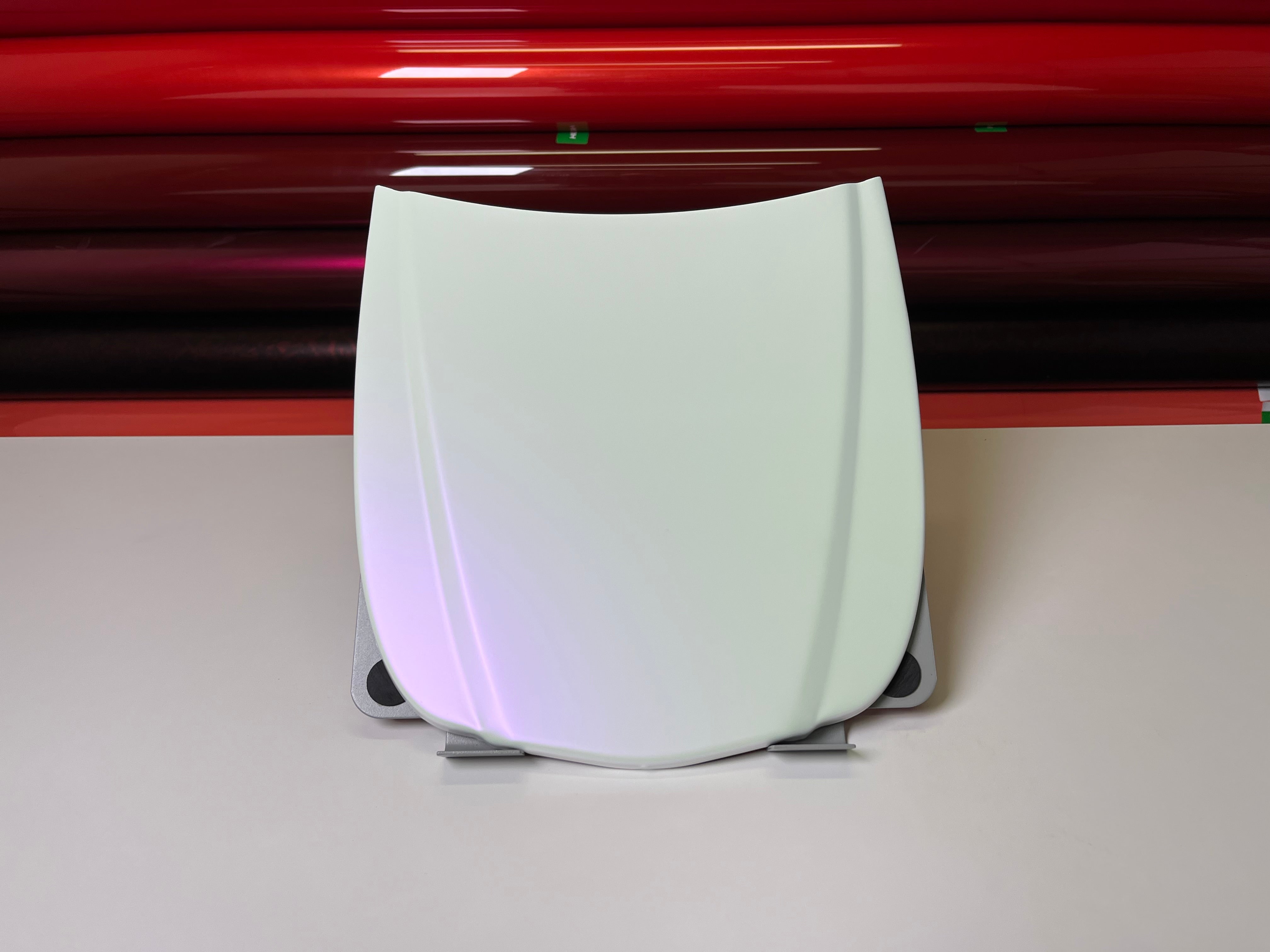 Electro White to Purple Vinyl Wrap