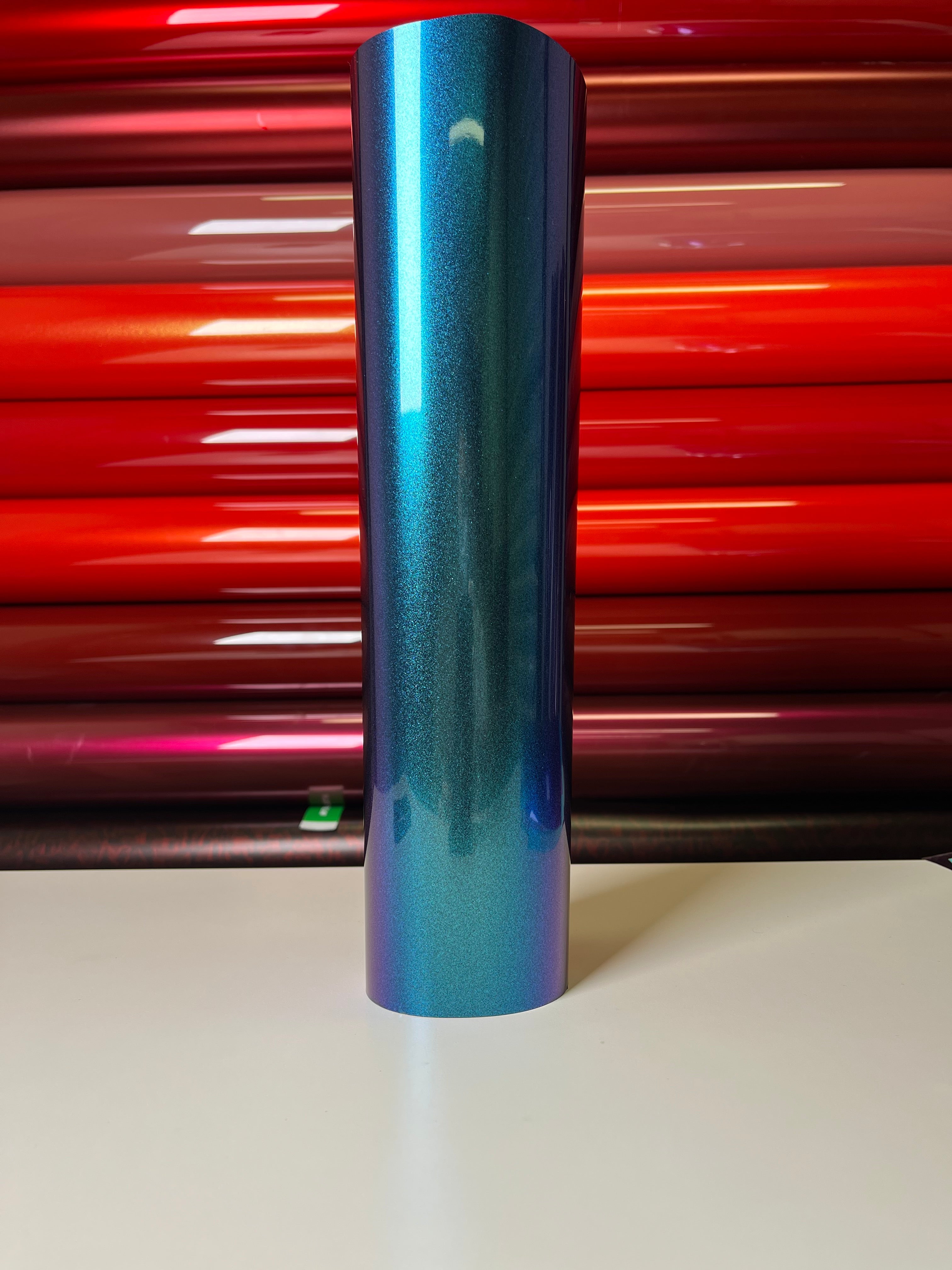 Gloss Diamond Purple Blue Vinyl Wrap