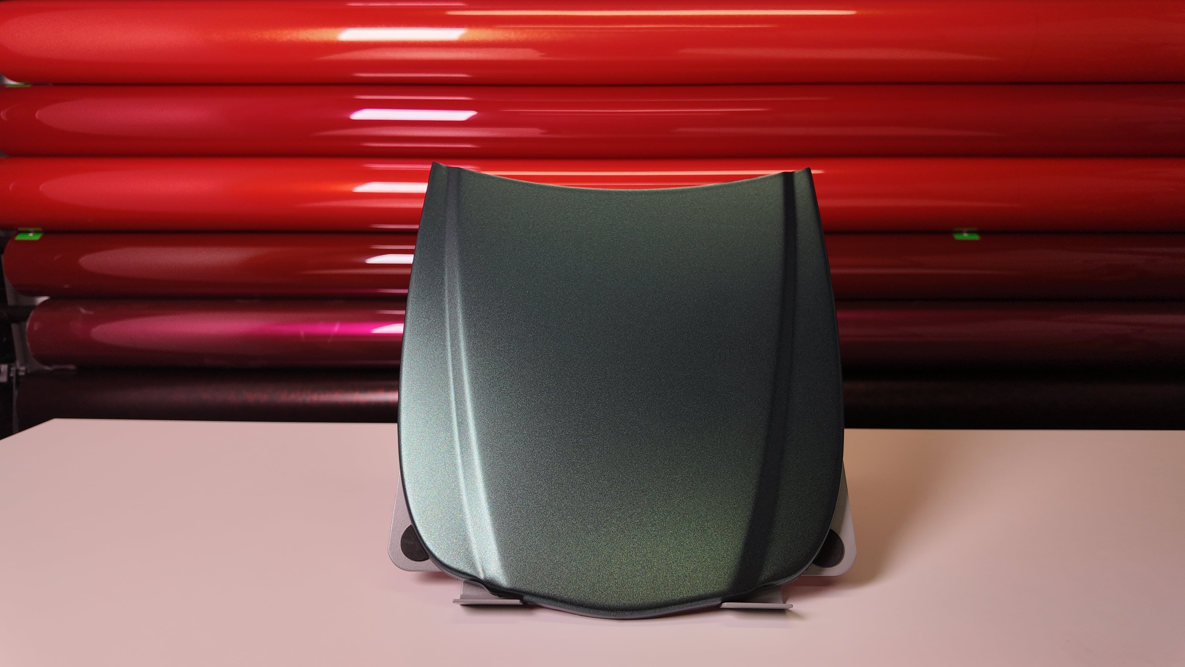 Heavy Metallic Agate Green Vinyl Wrap