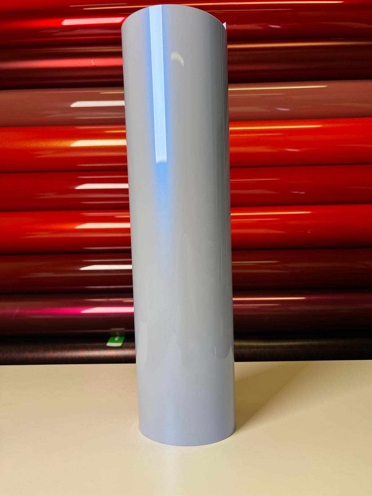 Dual Tone Grey Blue Vinyl Wrap, detail view 2 | HIGHCOOL
