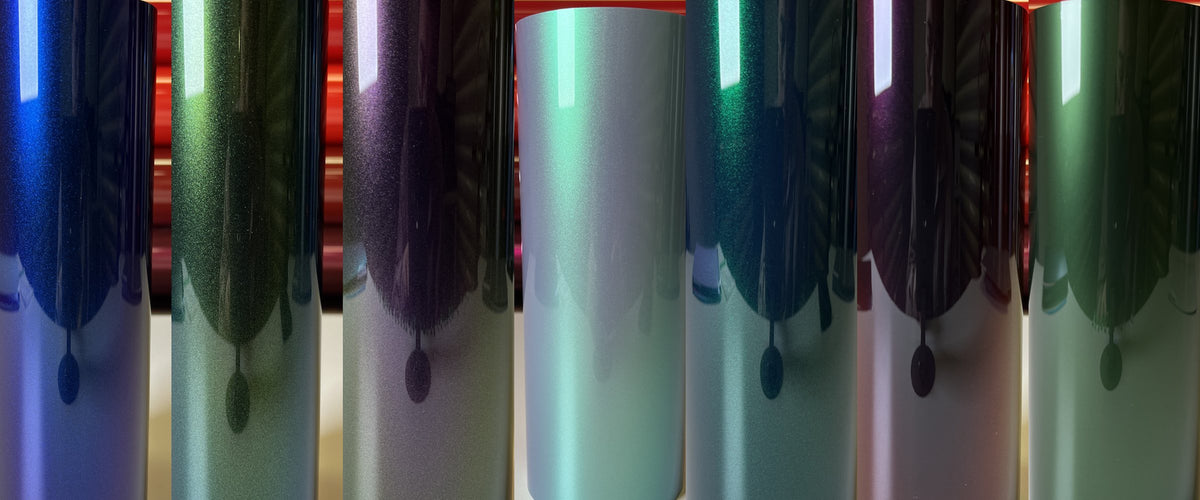 HIGHCOOL color shift and chameleon PPF sample rolls