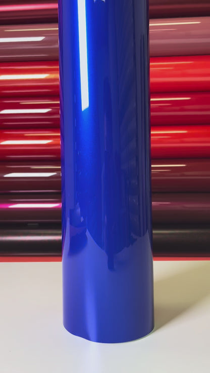Ultra Bright Metallic Sapphire Blue Vinyl Wrap