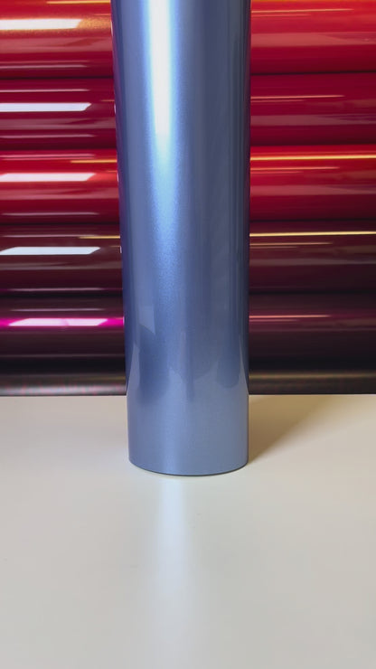 Ultra Bright Metallic Mist Blue Vinyl Wrap