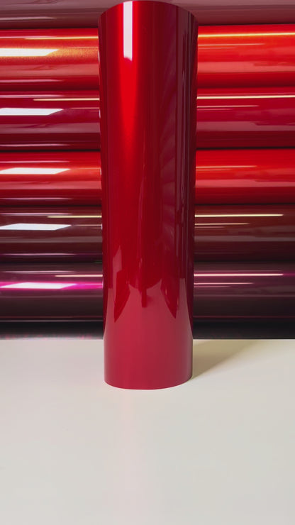 Ultra Bright Metallic Soul Red Vinyl Wrap