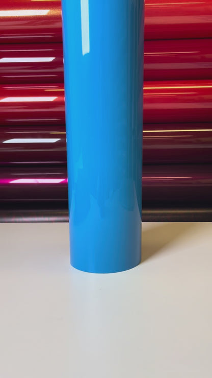 Creamy Blue Vinyl Wrap